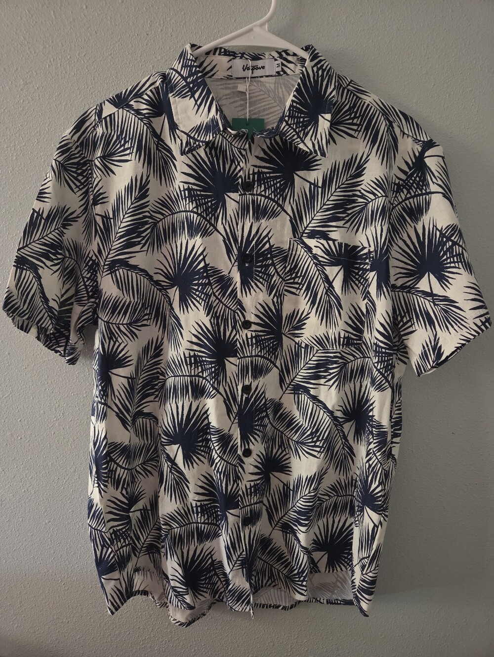 Men's Vatpave Hawaiian Button Down Shirt